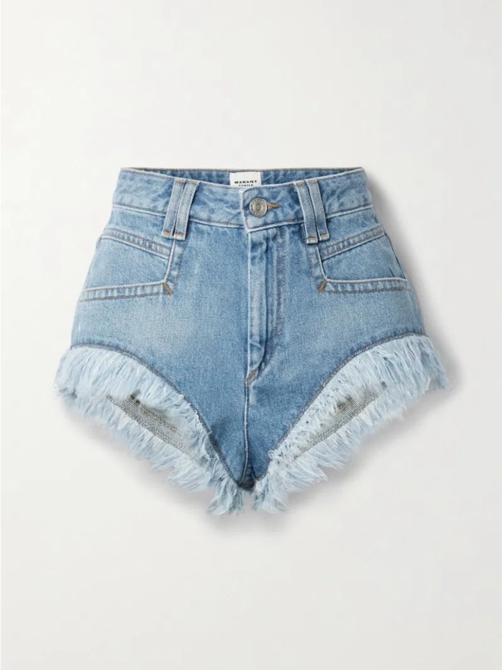 Isabel Marant eneidao denim shorts - Picture 9 of 9
